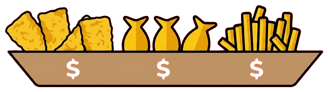 3 porções