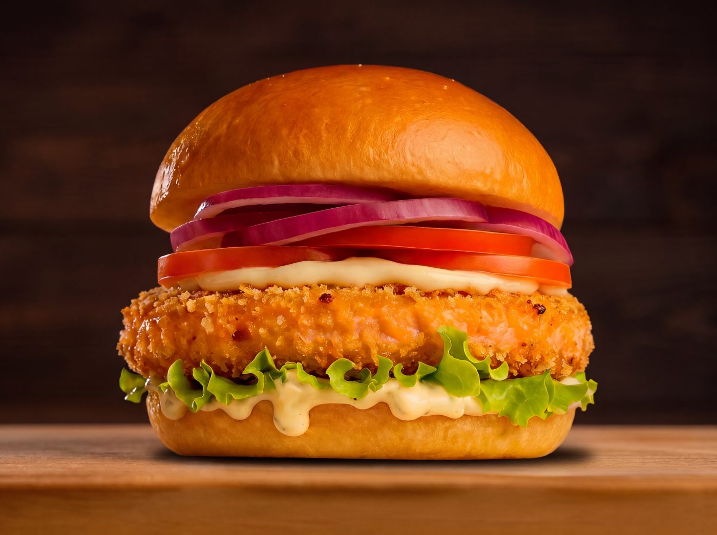 Salmão Salada
